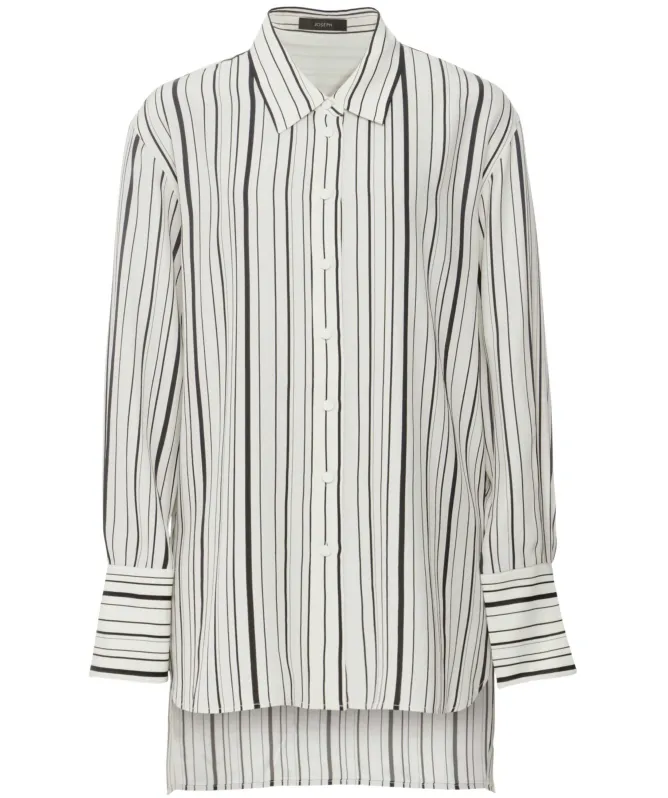 JOSEPH Silk Bold Blouse