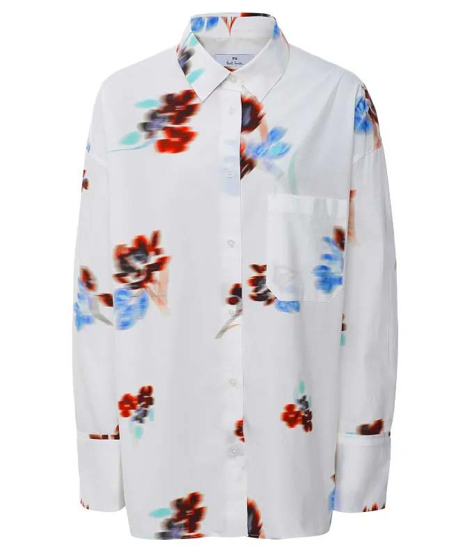 Paul Smith Hazy Floral Cotton Shirt