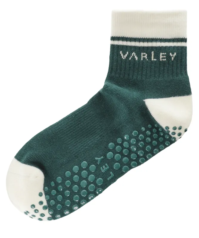 Varley Grayson Half Crew Grip Socks