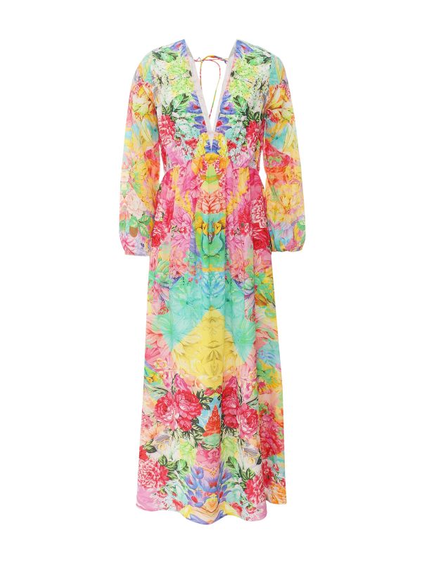 chinese dress ladies Marigold main image 1