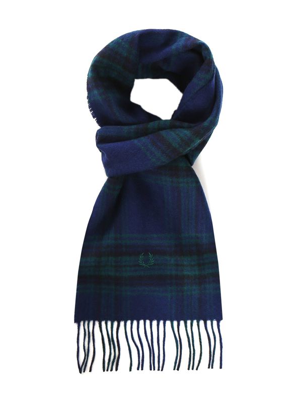 小物 Fred Perry Brushed Wool Tartan Scarf Fred Perry brushed wool tartan scarf in red | ASOS