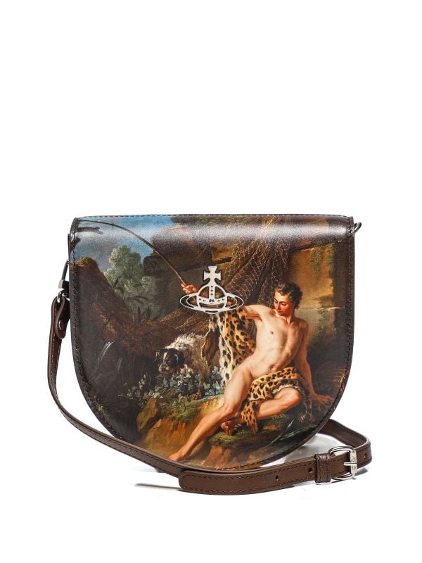 Vivienne Westwood Fisherman Saddle Crossbody Bag | Jules B