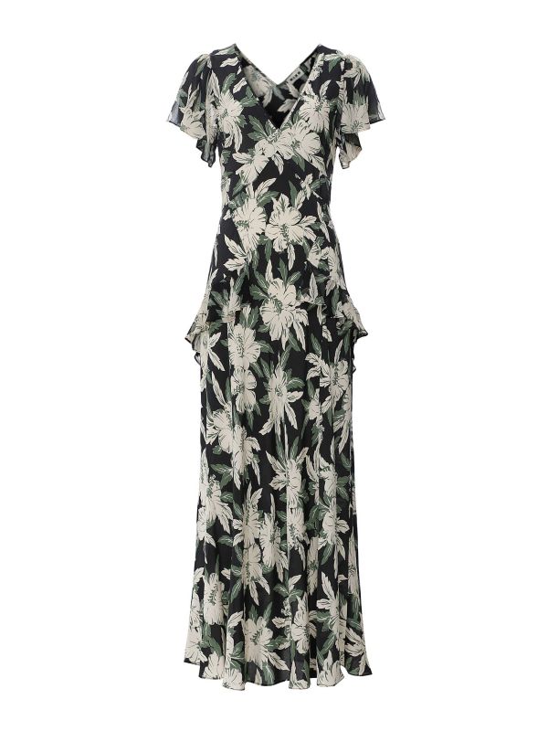 rory midi dress Rory Cotton Voile Puff-Sleeve Midi Dress