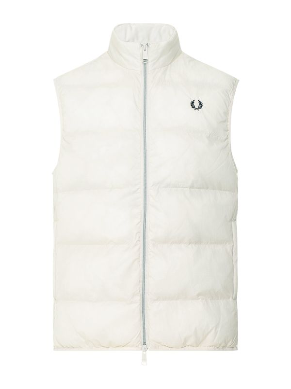トップス Fred Perry Insulated Gilet (Ecru) vJjsqnXxe5KFbrDAfvI0pkuAAIf2Rr