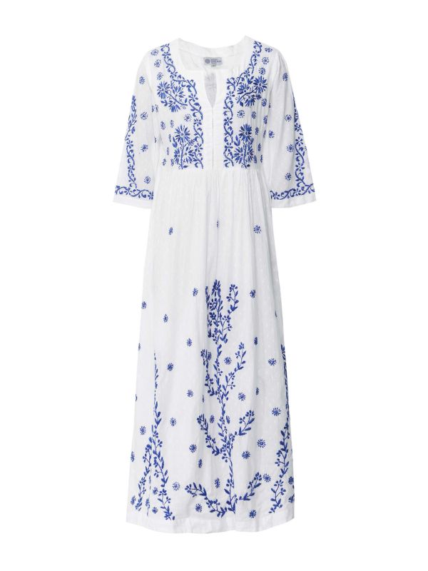chinese dress ladies Rare London Women's Spring Green Floral Burnout Godet Maxi Dress 14 main image 0