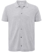 Thomas Maine Fine Merino Button Polo Shirt