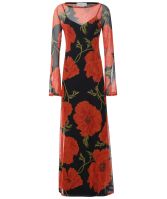 Farm Rio Coconut Tree Maxi Dress