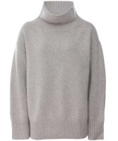 Soft Goat Boyfriend Turtleneck Cashmere Jumper
