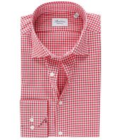 Stenstroms Fitted Body Gingham Shirt