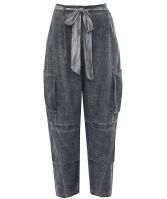 【PORTERNA】Watts Padded Trousers Zadig & Voltaire Black Pomy Pants | Jules B