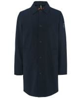 Fred Perry Black Button Through Mac J1537 102 | Jules B