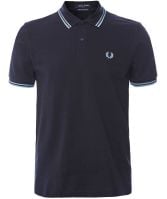 に*ー様 The Twin Topped Fred Perry Shirt M3 M12 - Black / Champagne / Champagne | The Fred Perry Shirt