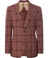 J. Blades Brown Wool Gun Club Check Jacket | Jules B