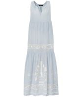 Greek Archaic Kori Crete Sleeveless Maxi Dress