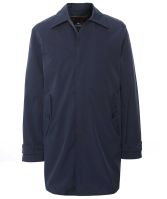 Paul Smith Navy Wool Cashmere Pea Coat | Jules B