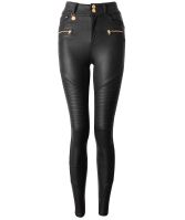 Holland Cooper Coated Biker Jeans