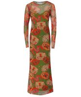 farm rio ocean tapestry maxi dress Farm Rio Ocean Tapestry Sleeveless Maxi Dress