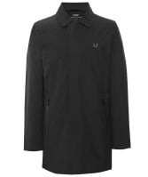 FRED PERRY BUTTON THROUGH MAC コート ブラック Fred Perry Black Button Through Mac J1537 102 | Jules B