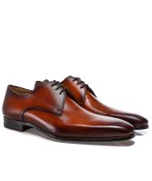 Magnanni Hand-Painted Leather Wing-Tip 