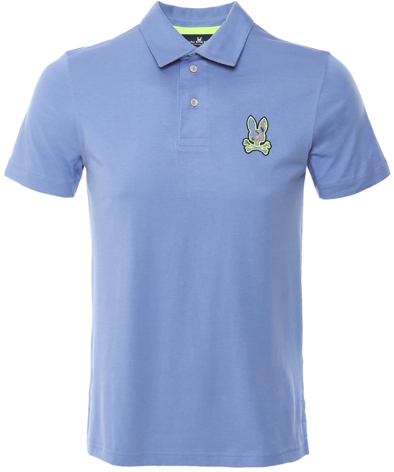 Dayton Fashion Jacquard Polo Seafoam - Psycho Bunny main image 1