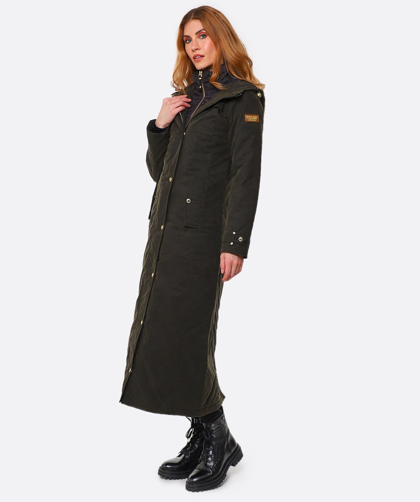 Holland Cooper Wax Longline Field Coat Jules B