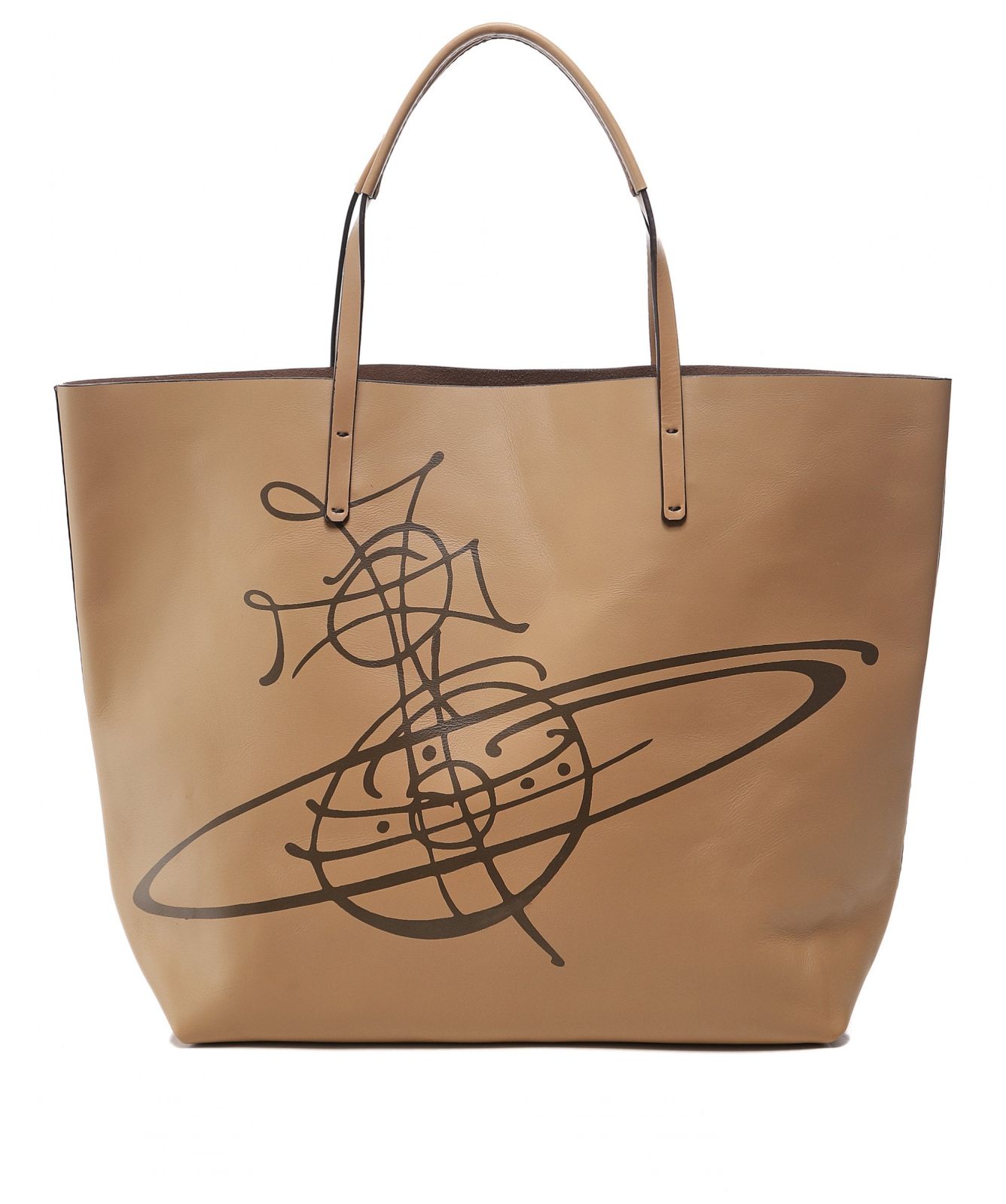 Vivienne Westwood Studio Leather Shopper Bag